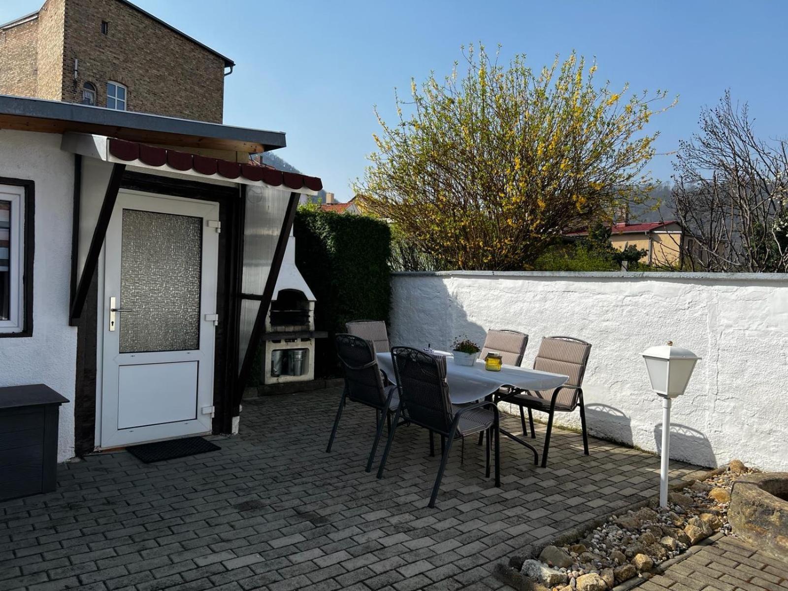 Christels Ferienwohnung 1 In Thale Mit Sonnenterrasse Und Grill Exterior photo