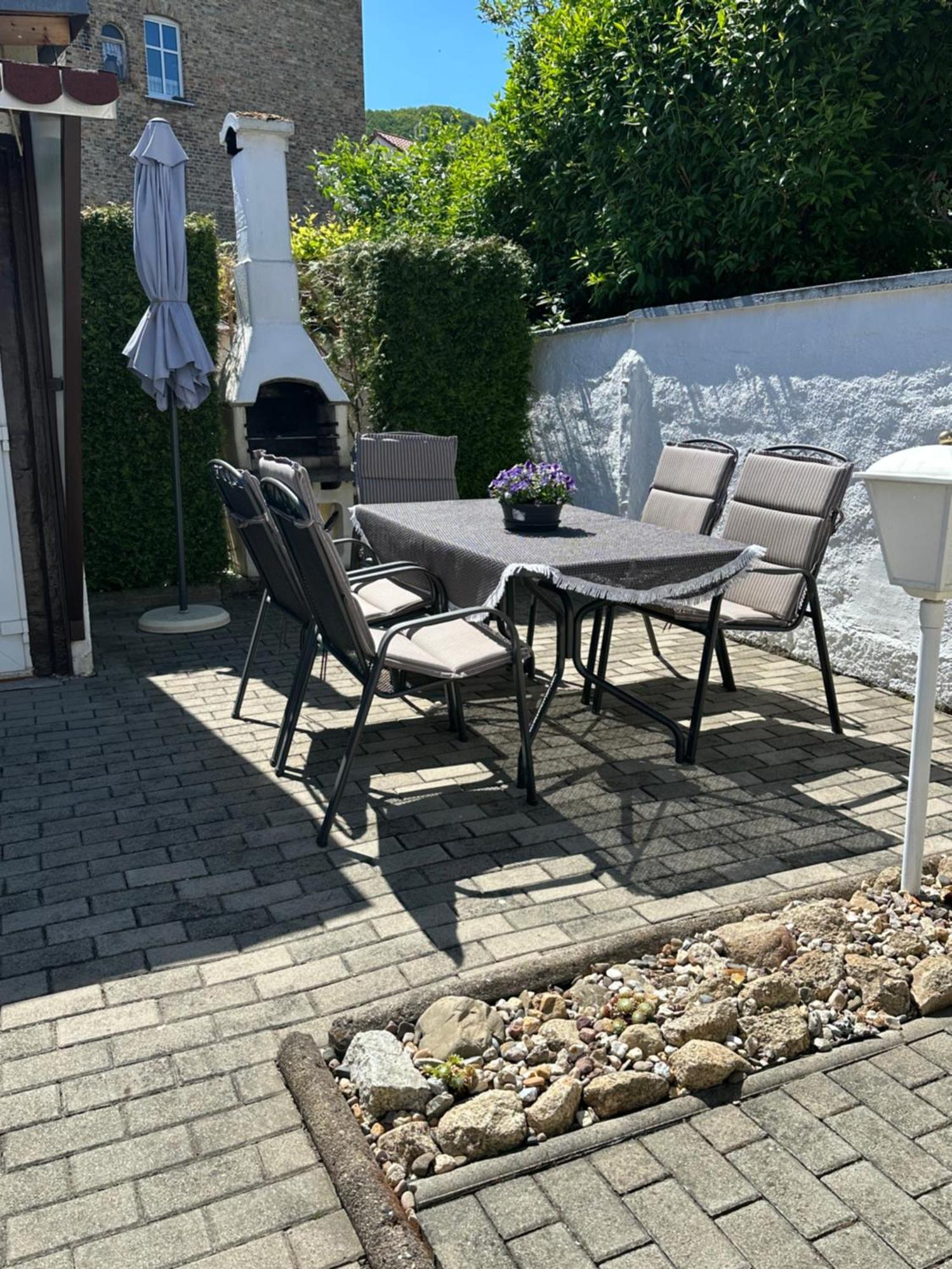 Christels Ferienwohnung 1 In Thale Mit Sonnenterrasse Und Grill Exterior photo