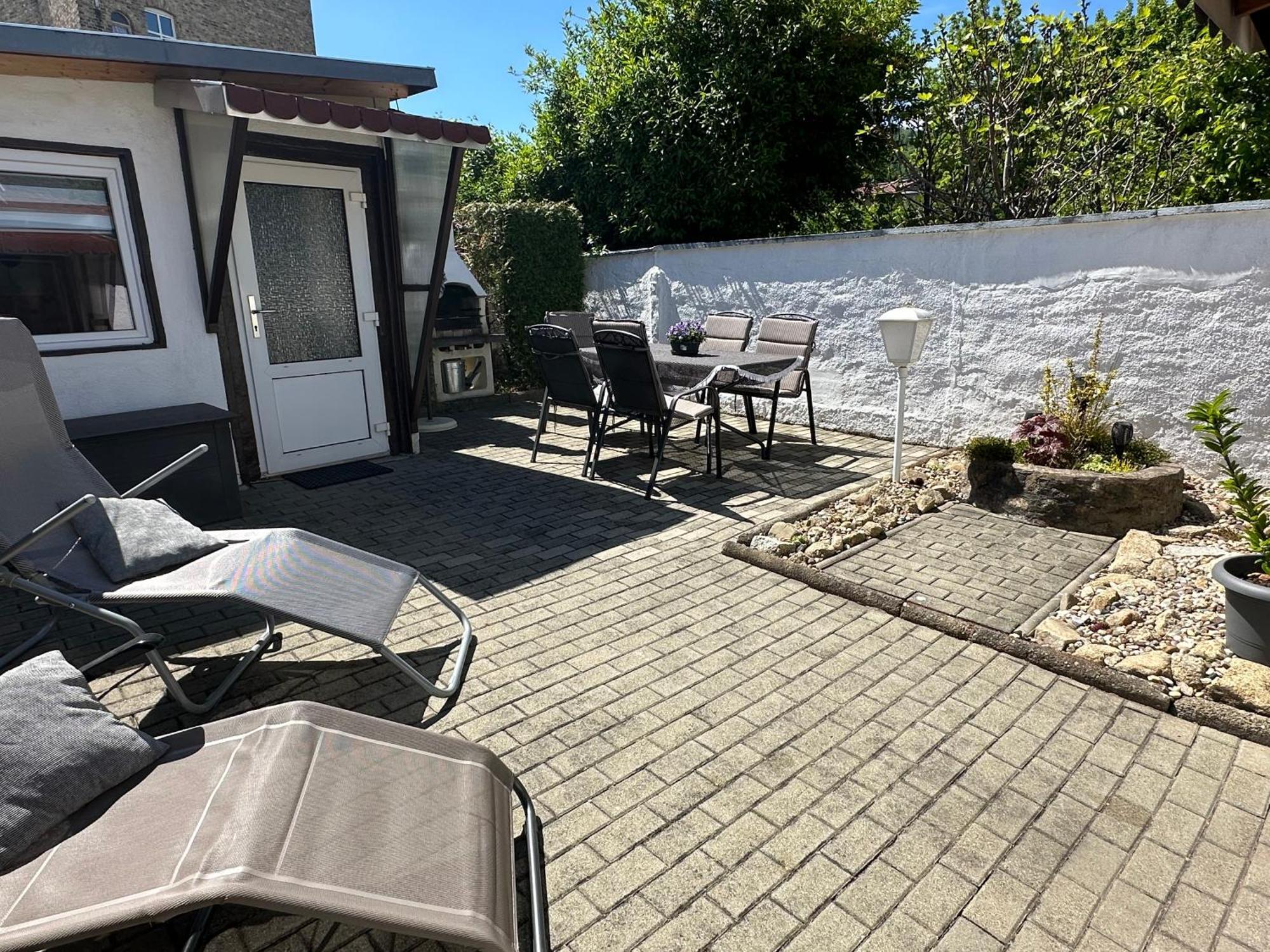 Christels Ferienwohnung 1 In Thale Mit Sonnenterrasse Und Grill Exterior photo