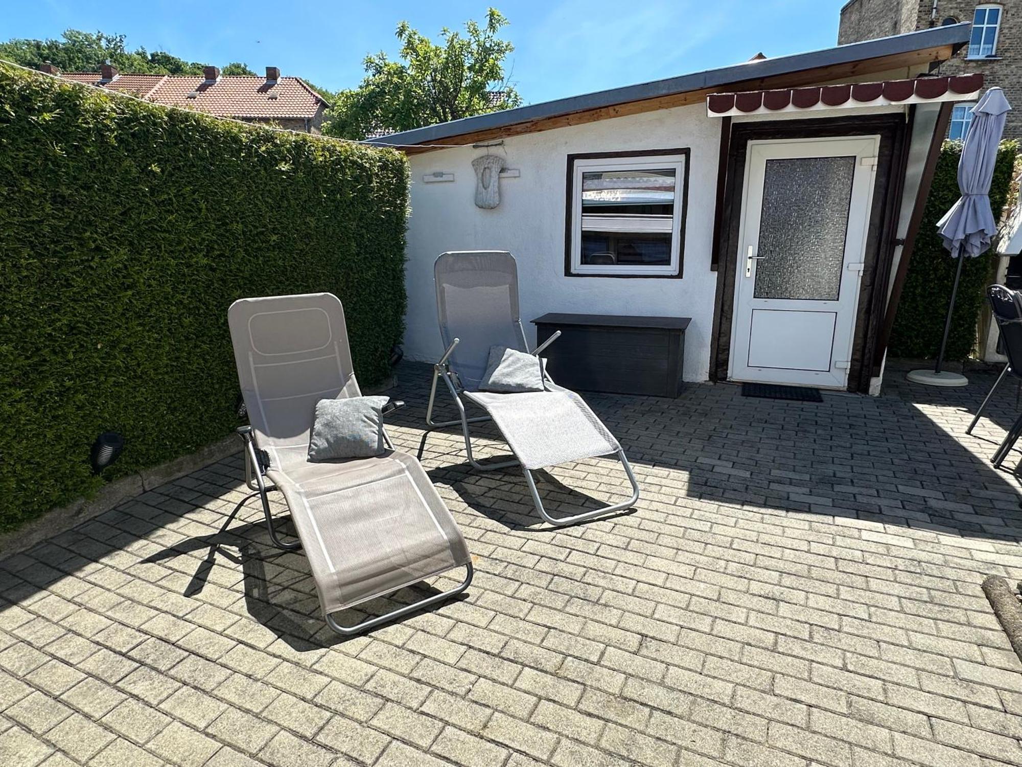 Christels Ferienwohnung 1 In Thale Mit Sonnenterrasse Und Grill Exterior photo